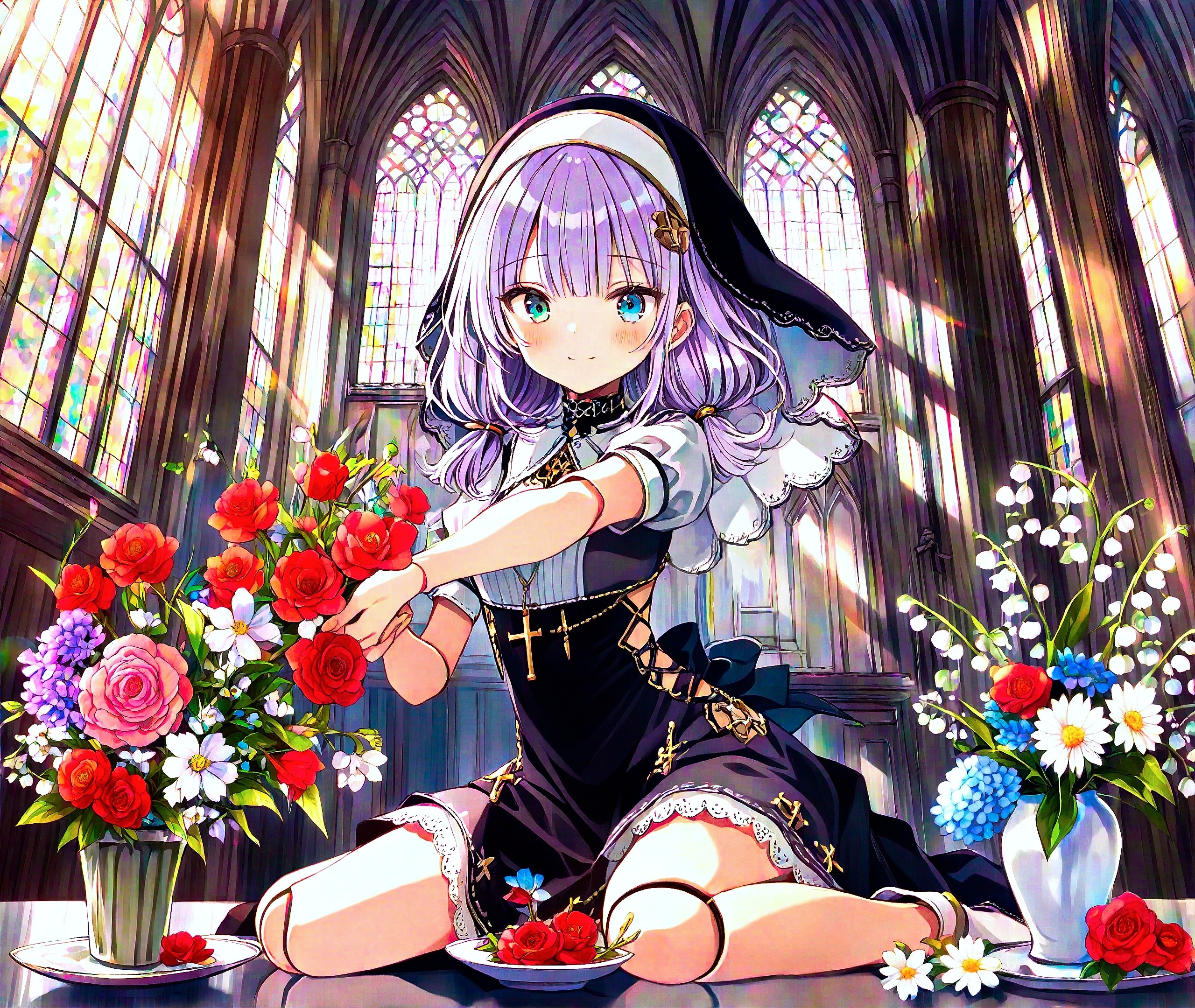 シスターがかどうする | の人気AIイラスト・グラビア