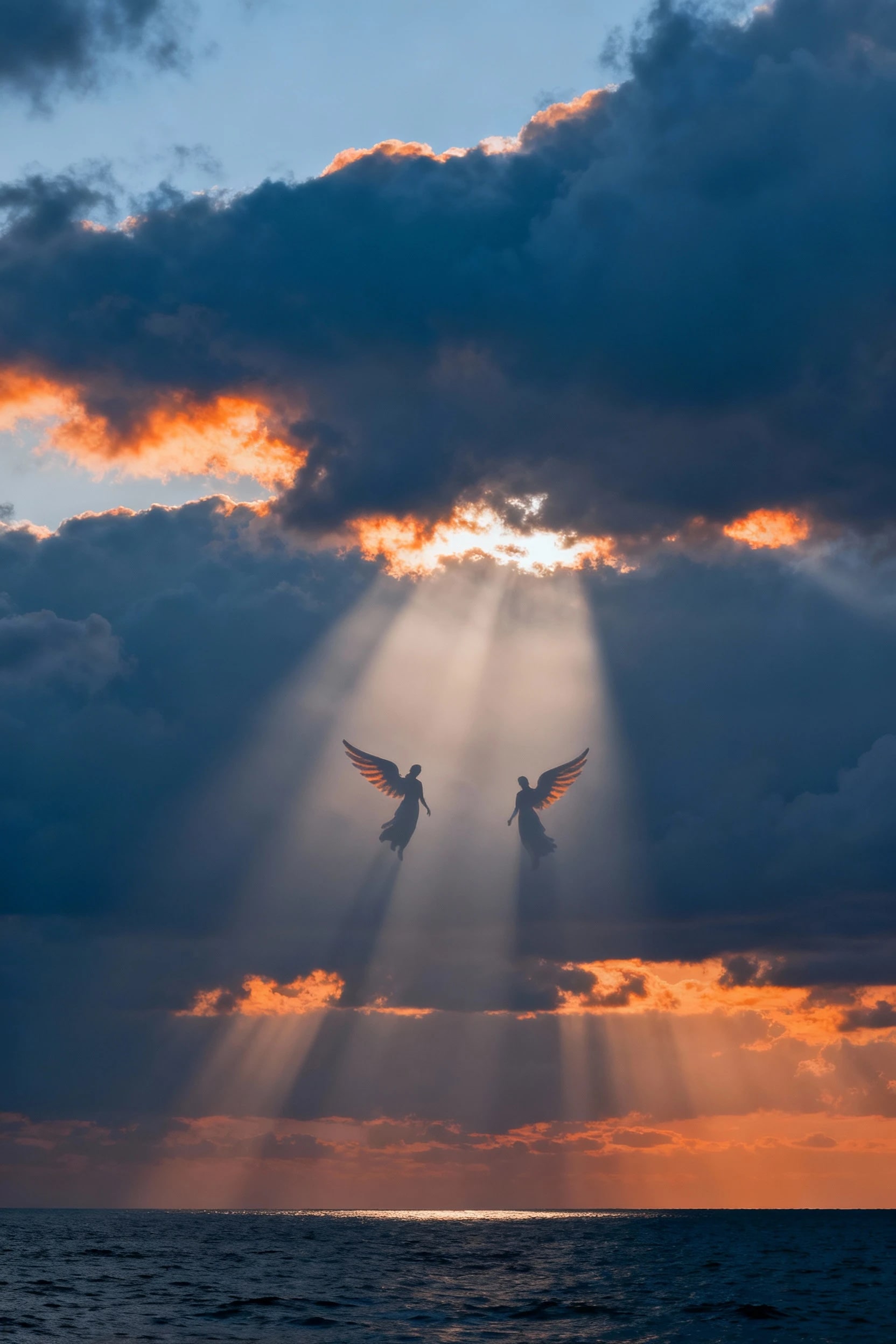 薄明光線 | の人気AIイラスト・グラビア