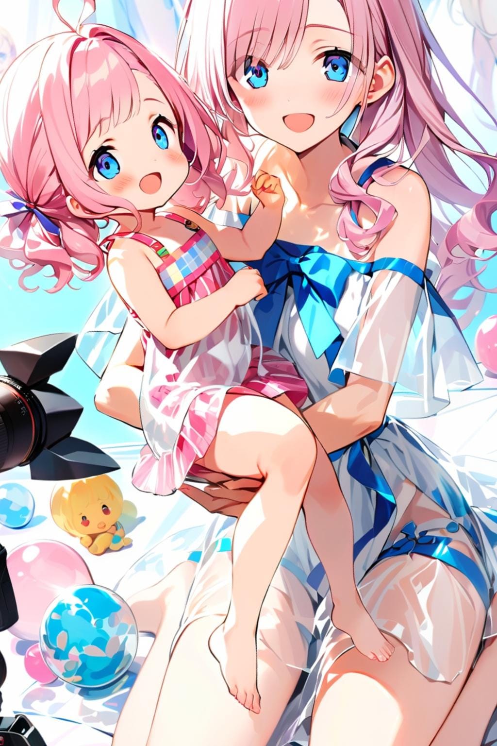 少女撮影スタジオ～かわいい母娘～