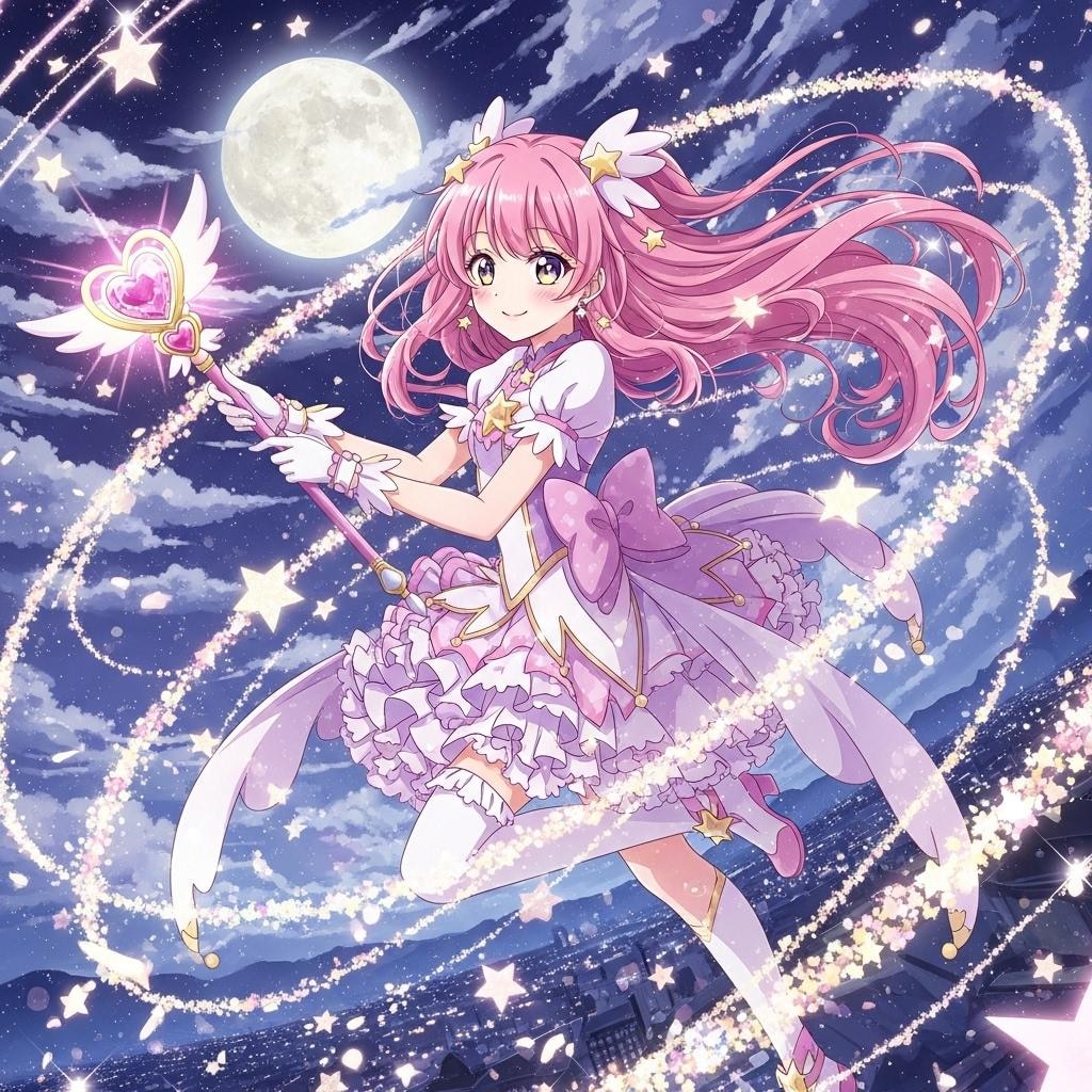 魔法少女(４枚)