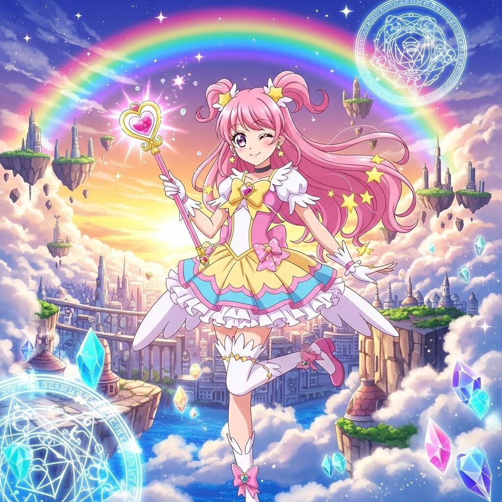 魔法少女(４枚)