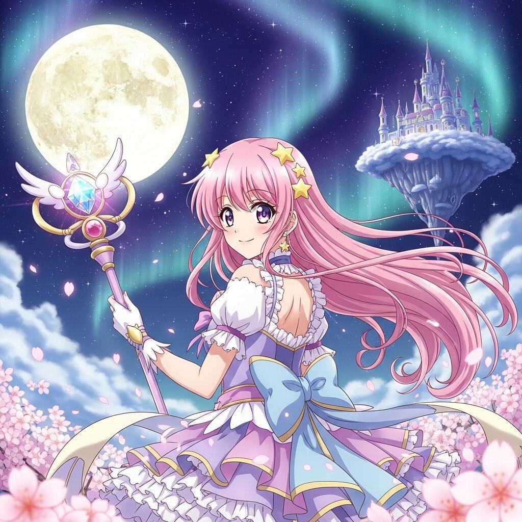 魔法少女(４枚)