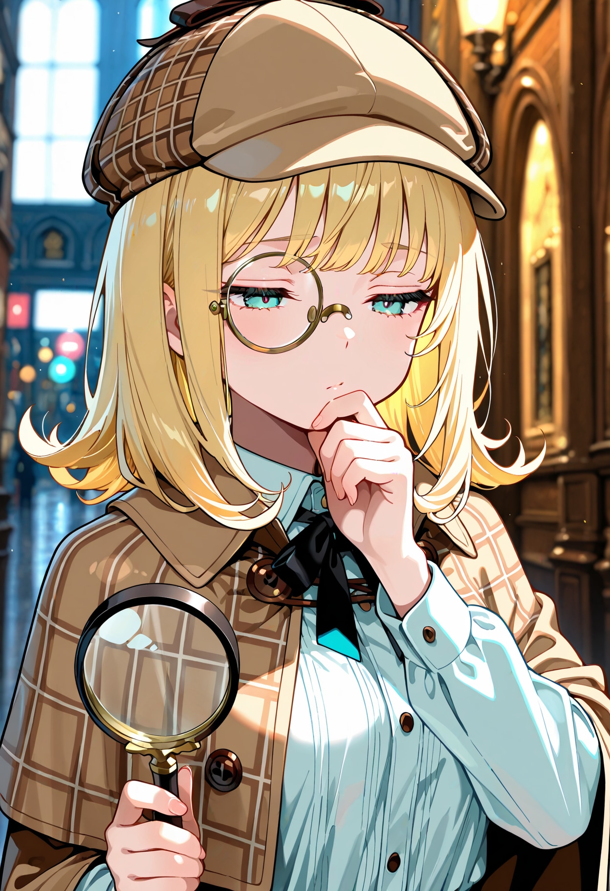 絵に描いたような探偵さん来たｗ | の人気AIイラスト・グラビア