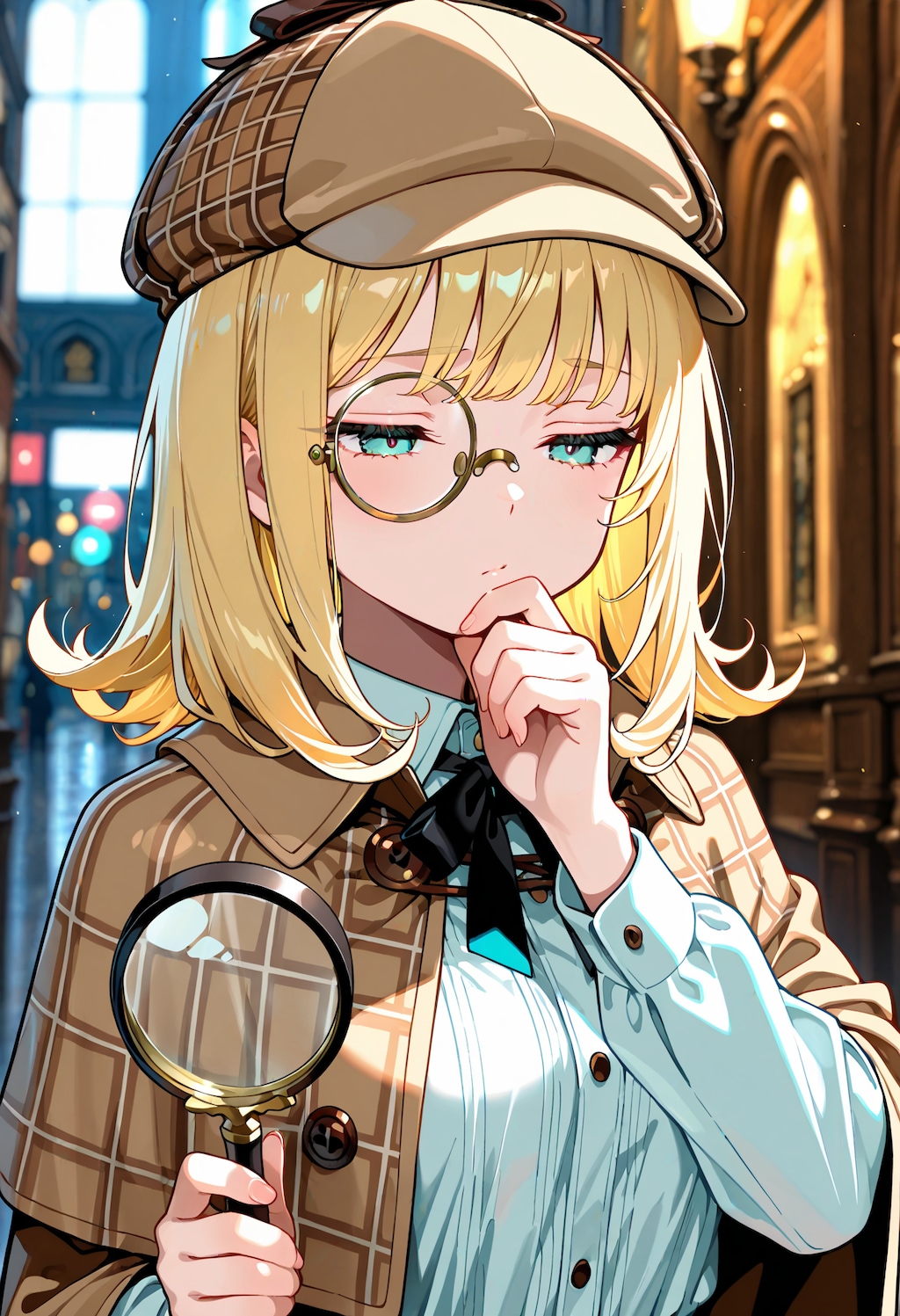 絵に描いたような探偵さん来たｗ