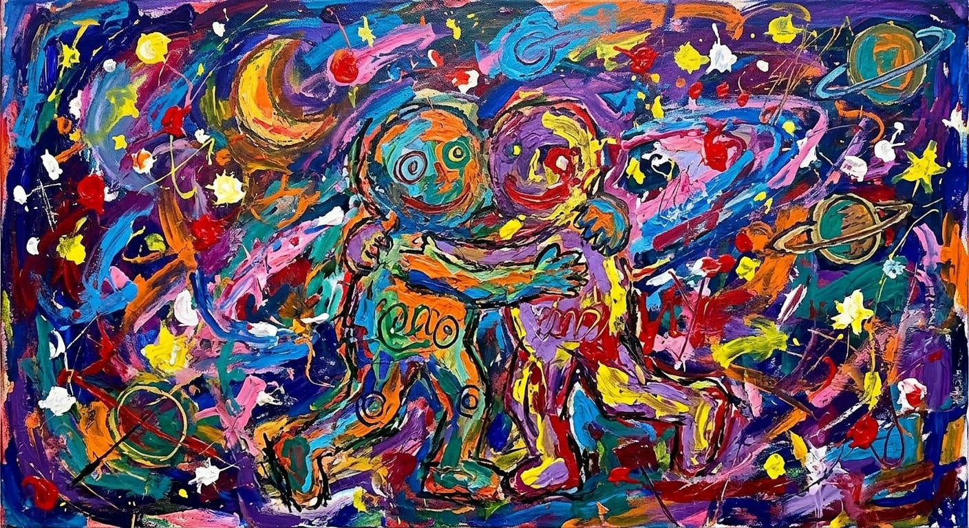 宇宙大仲良し Best Friends in the Universe | の人気AIイラスト・グラビア