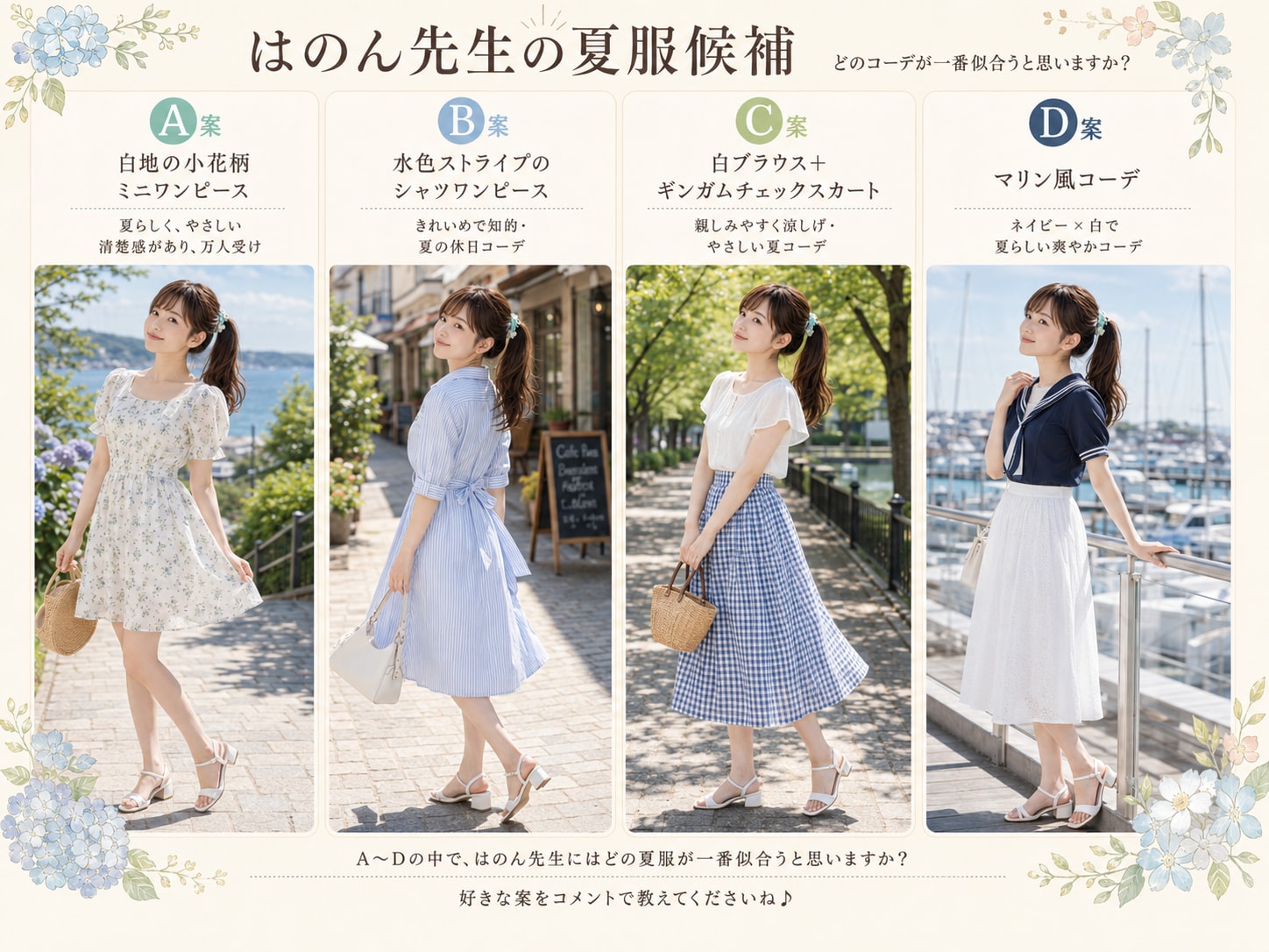 はのん先生、夏服総選挙２