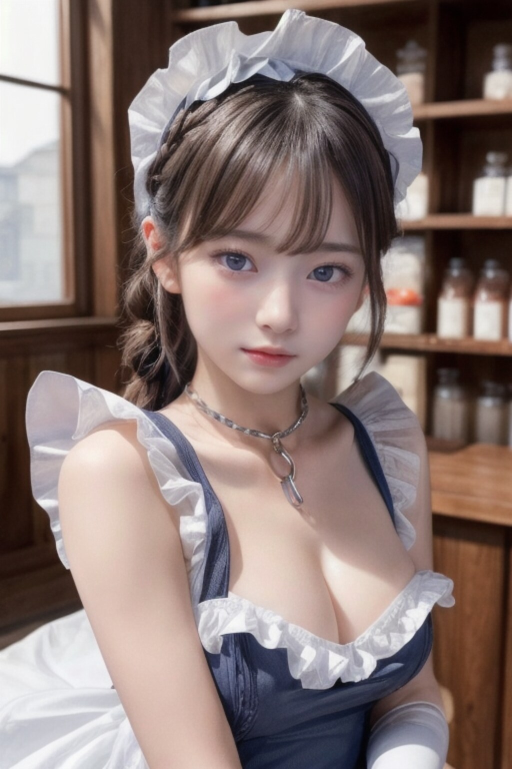 フルーツパーラーの看板娘