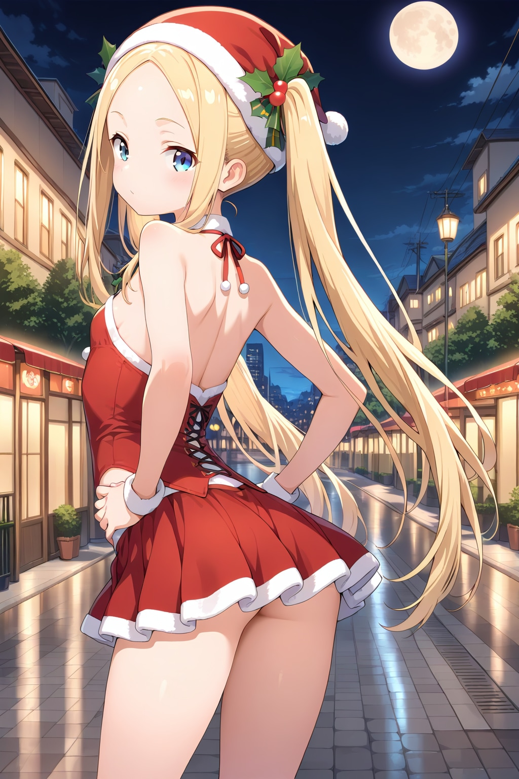 HARPYでサンタコス　姫乃樹マチルダ | の人気AIイラスト・グラビア