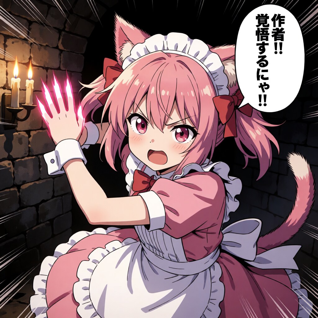 ねこの武器は爪にゃんらっ！！ | の人気AIイラスト・グラビア