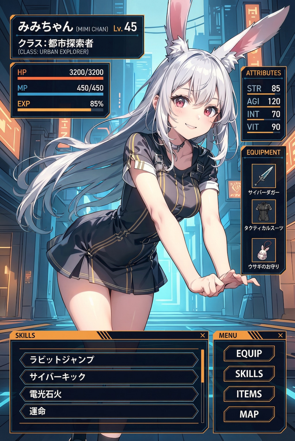 みみちゃんのステータス🐰✨