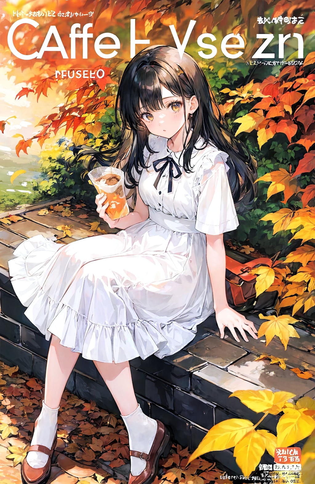 magazine風表紙絵