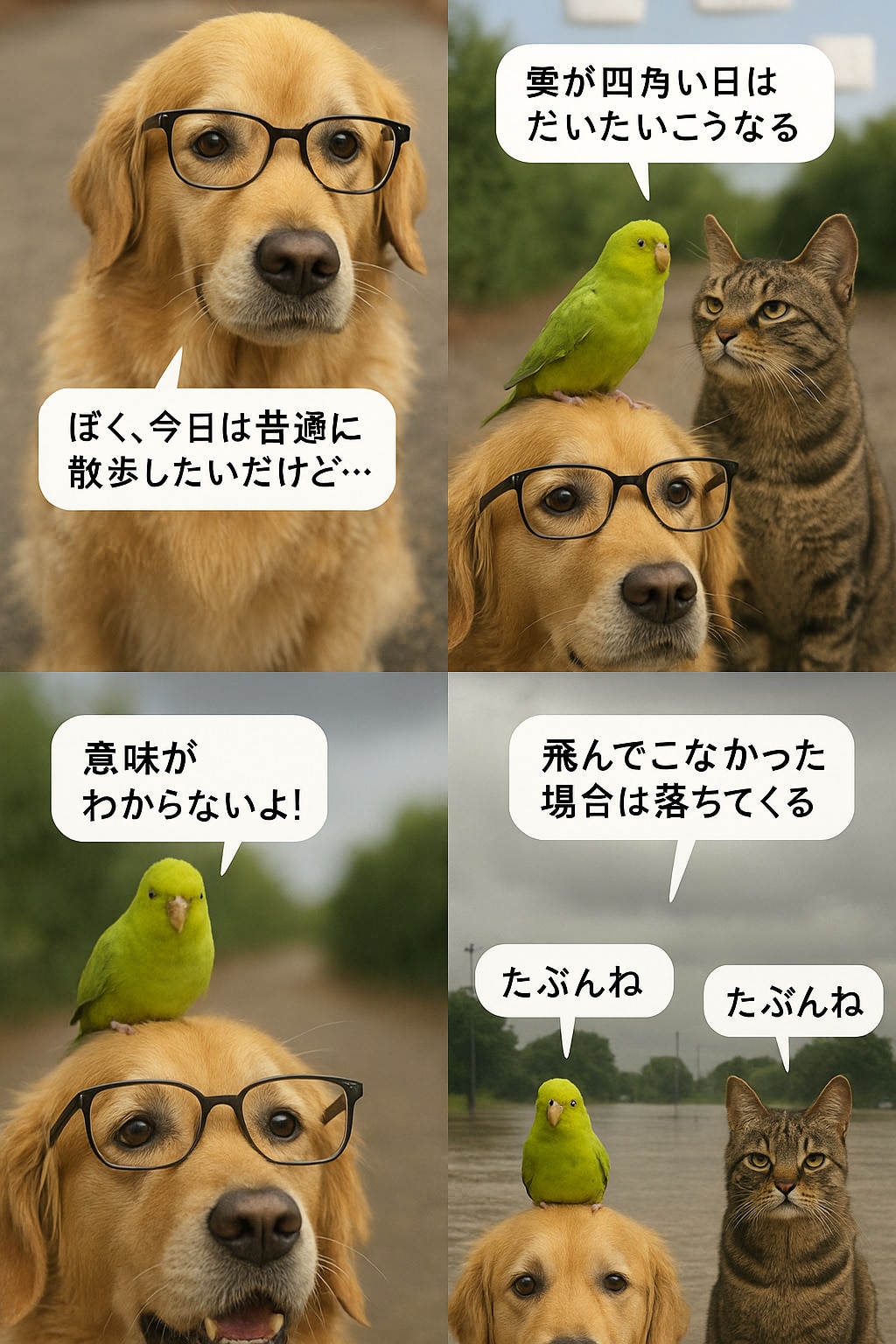 いぬとねこといんこ33