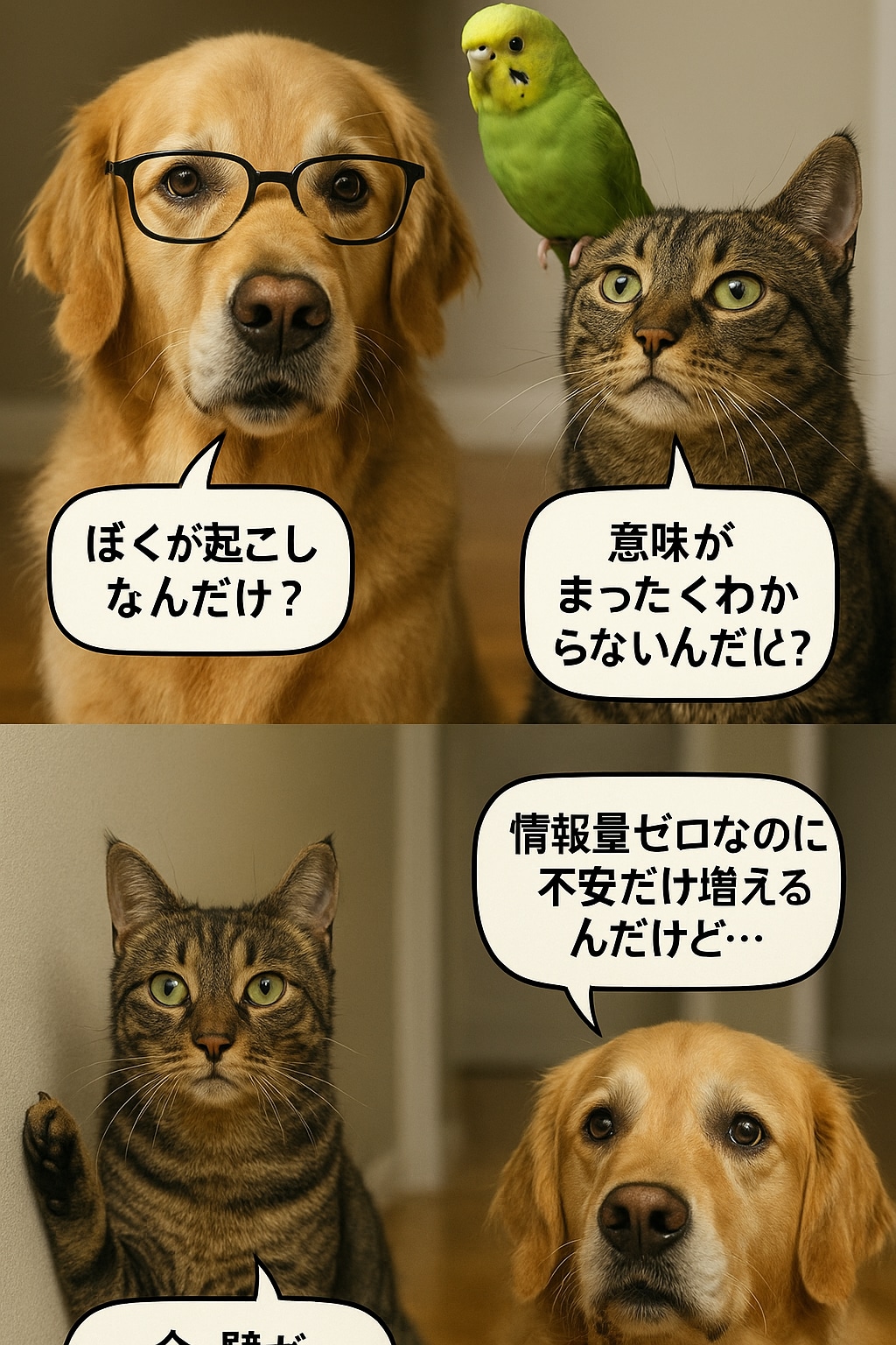 いぬとねこといんこ33