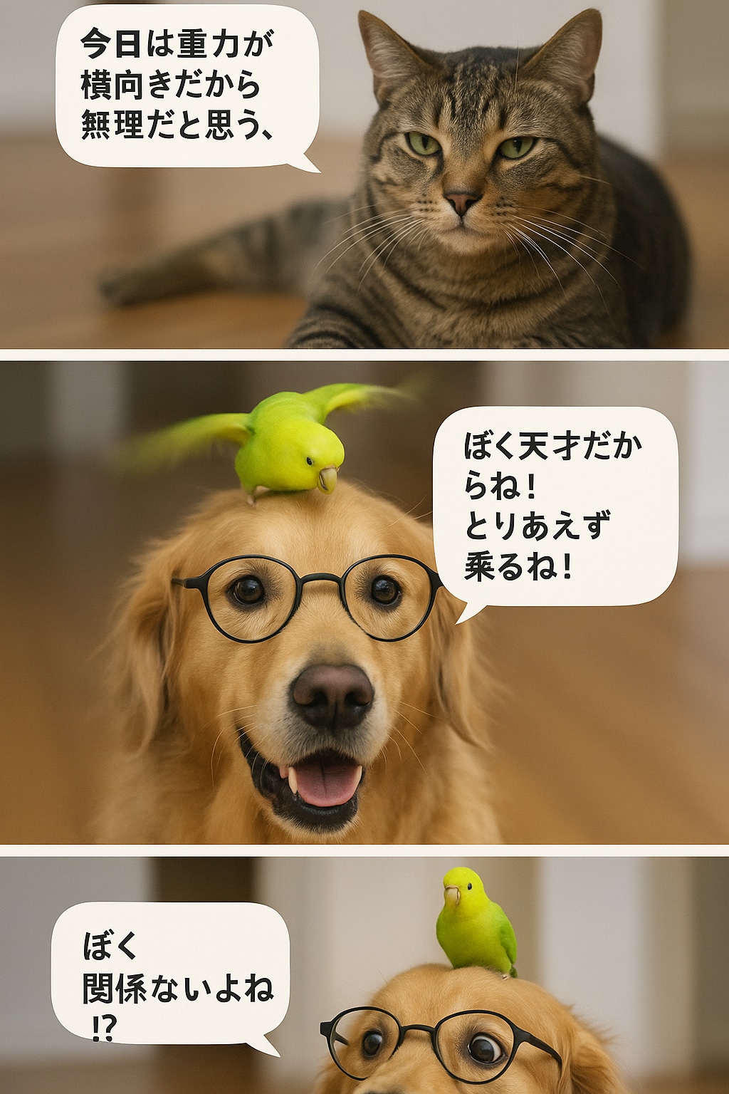 いぬとねこといんこ33