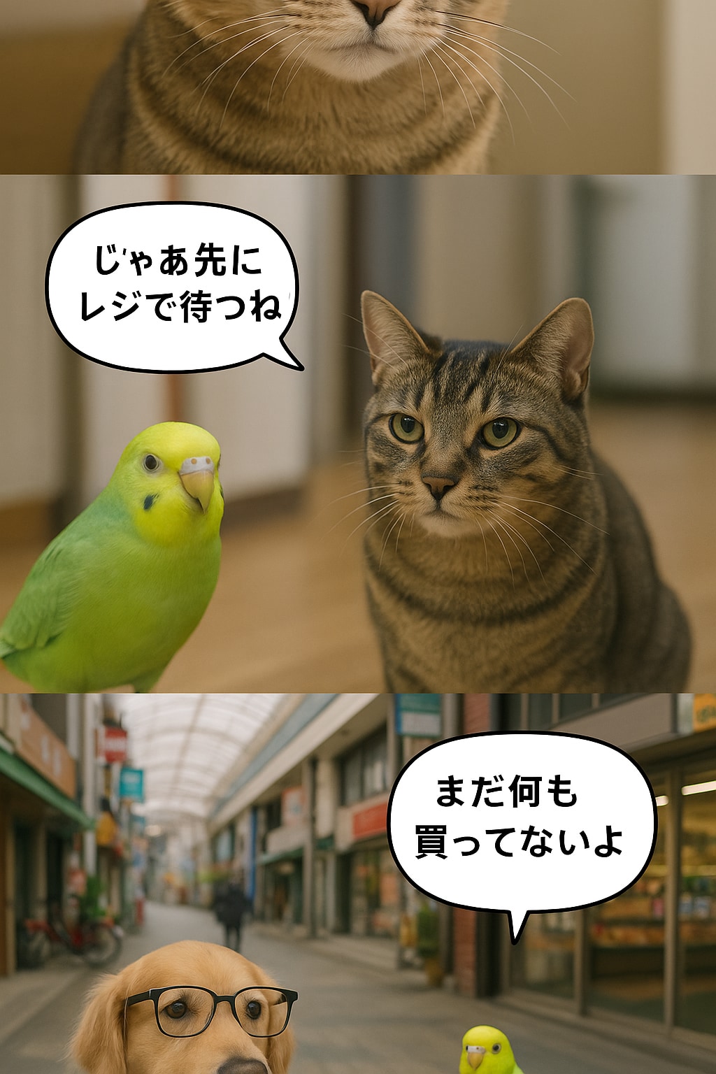 いぬとねこといんこ33