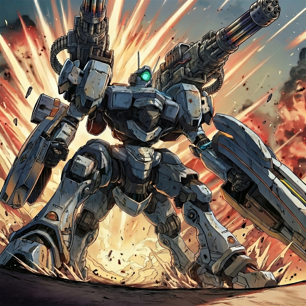 四脚ACっぽいロボ