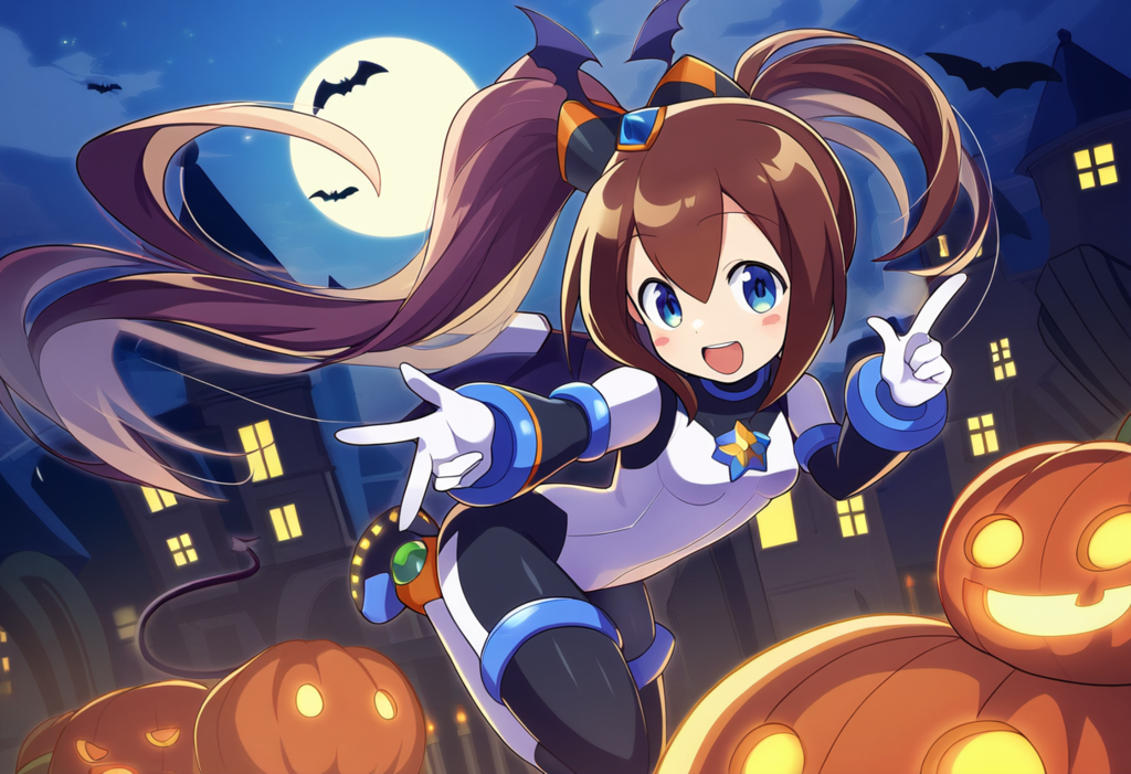 ロックマンX　アイリス　ハロウィン