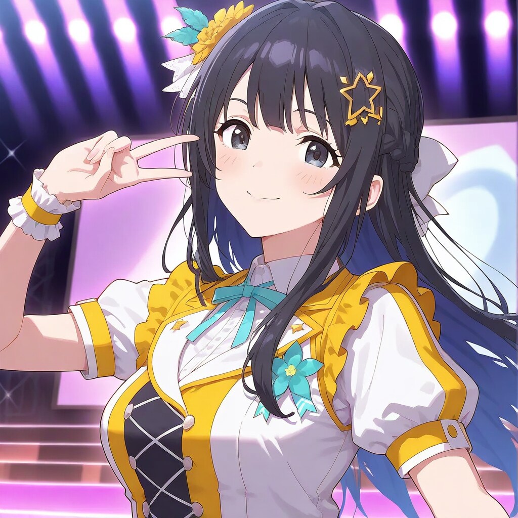 「あなたのハートにキラメキを！イエロー担当のユイです！」