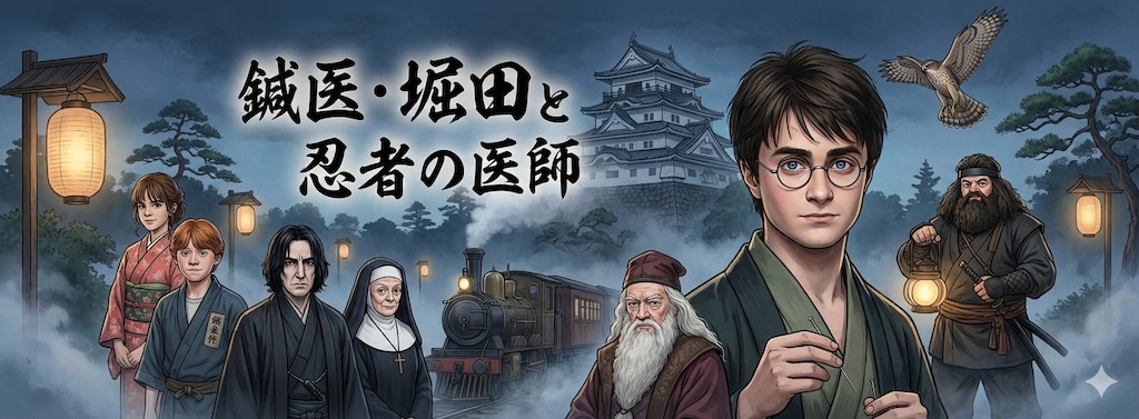 鍼医・堀田と忍者の医師　※リメイク