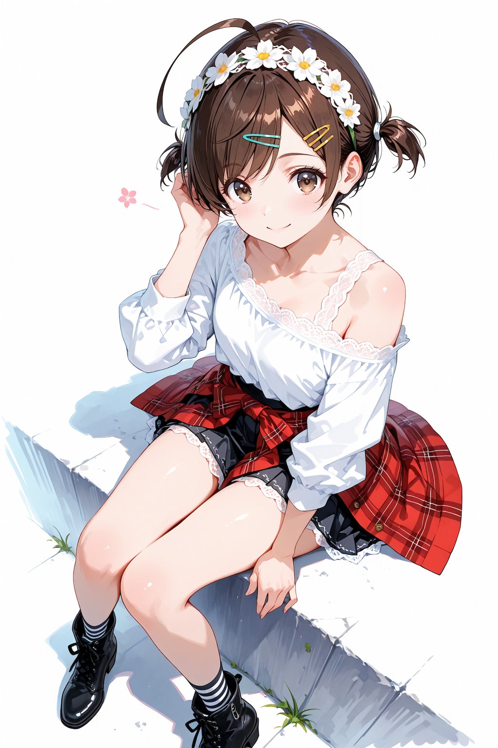 ツインテールの子