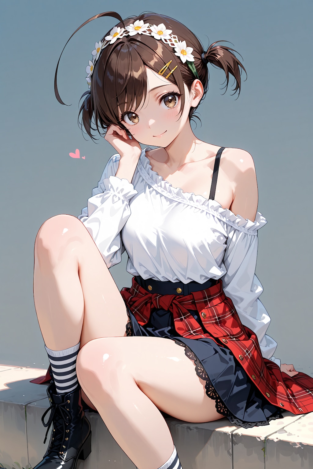 ツインテールの子