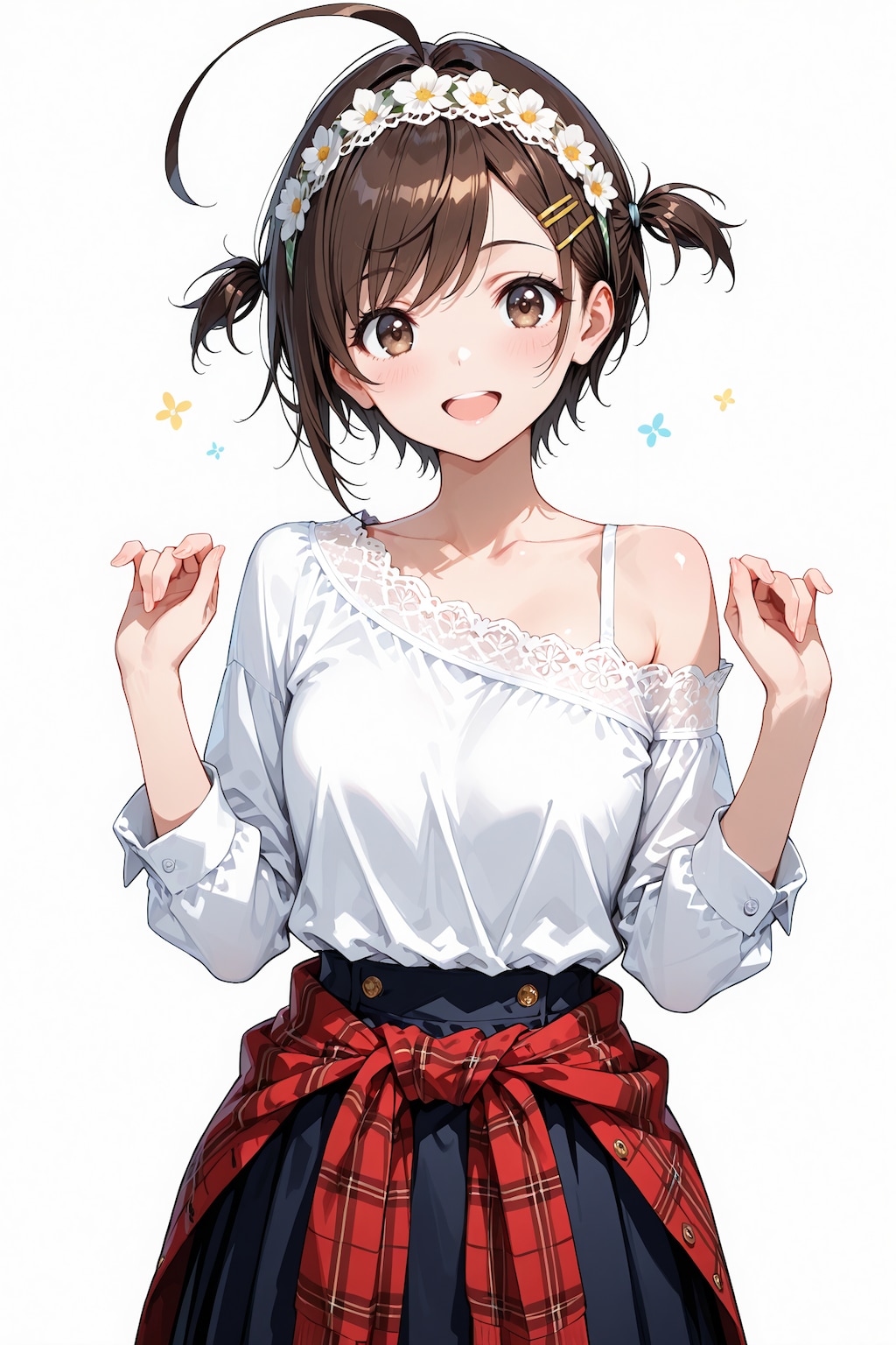 ツインテールの子