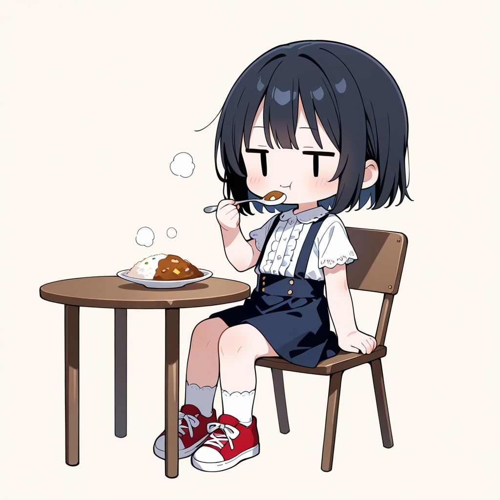 ハヤシライス？を食べる | の人気AIイラスト・グラビア