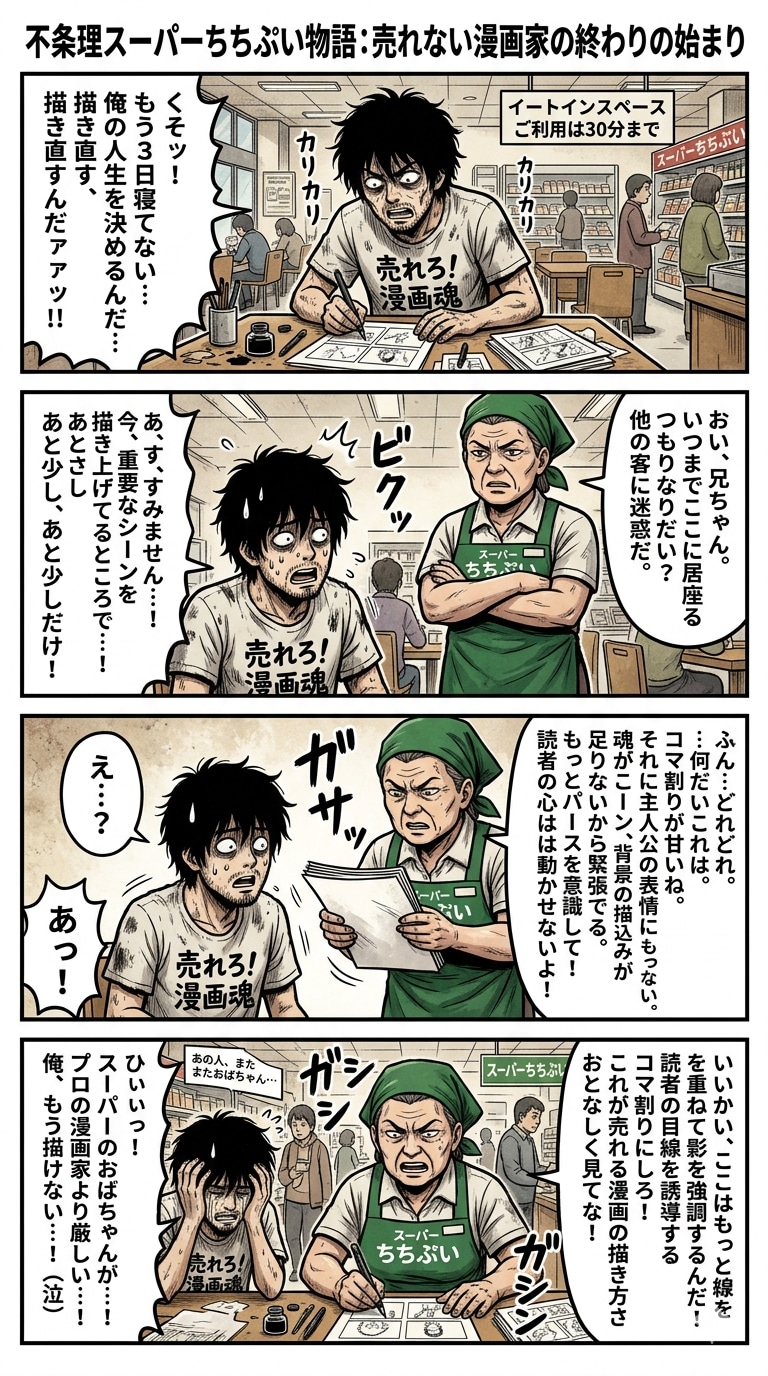売れない漫画家の対処法