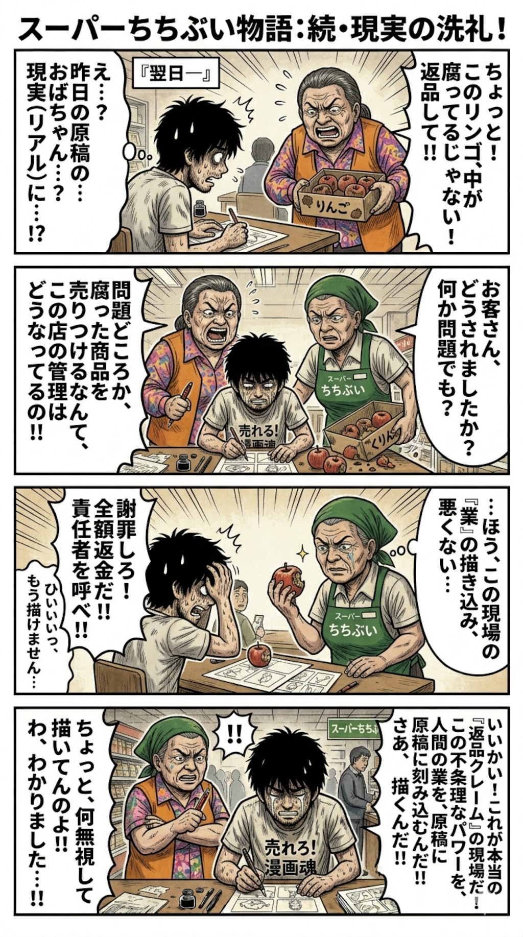 売れない漫画家の対処法