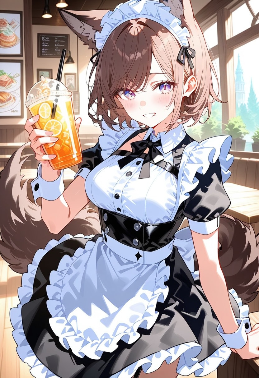 Days AI「ケモ耳メイドさん」