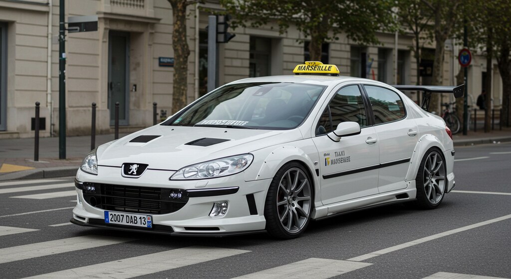 プジョーセダンタクシー
