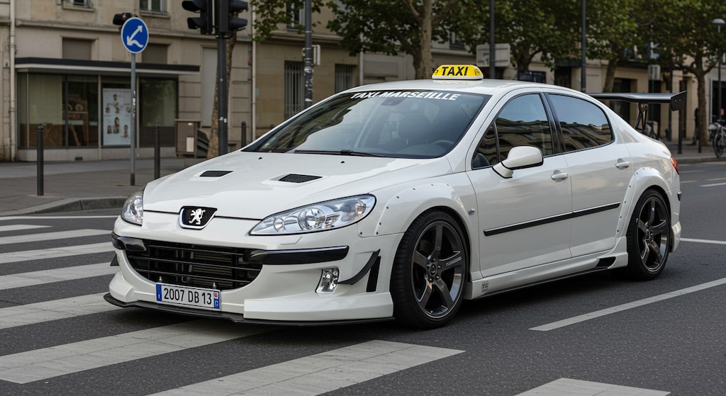 プジョーセダンタクシー