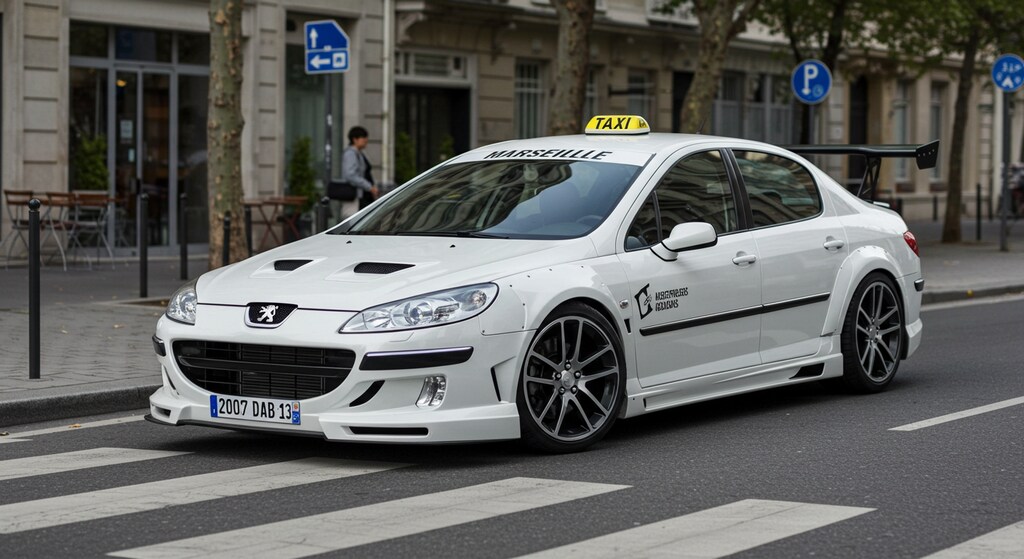 プジョーセダンタクシー