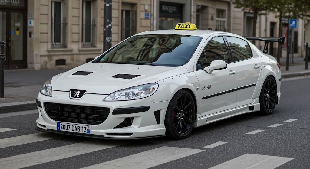 プジョーセダンタクシー