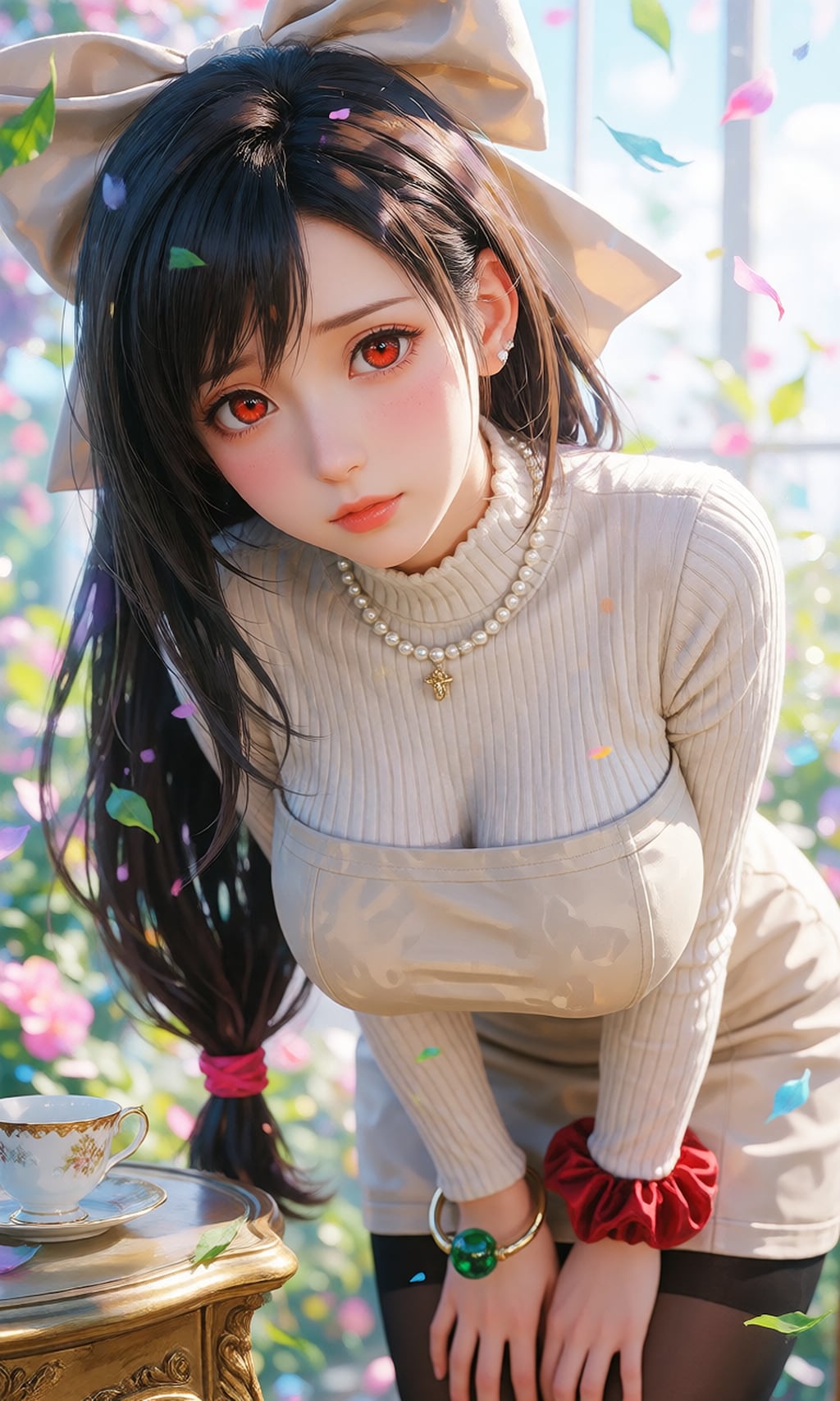 お姉さんカジュアルコーデティファ