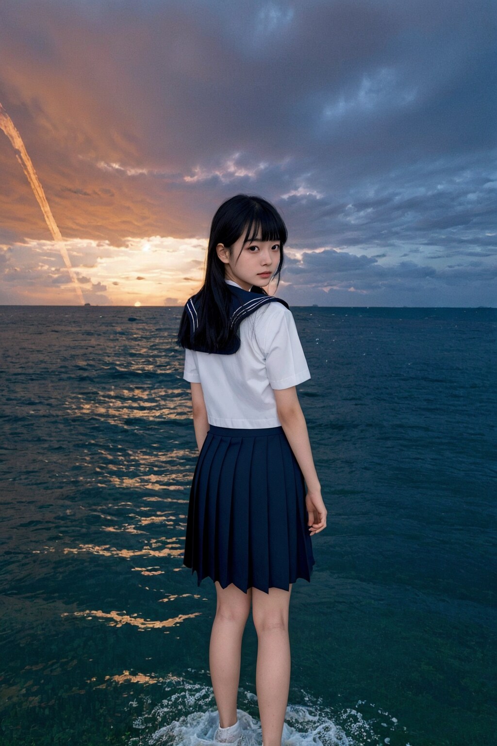 水平線ガール #1　女生徒シリーズ