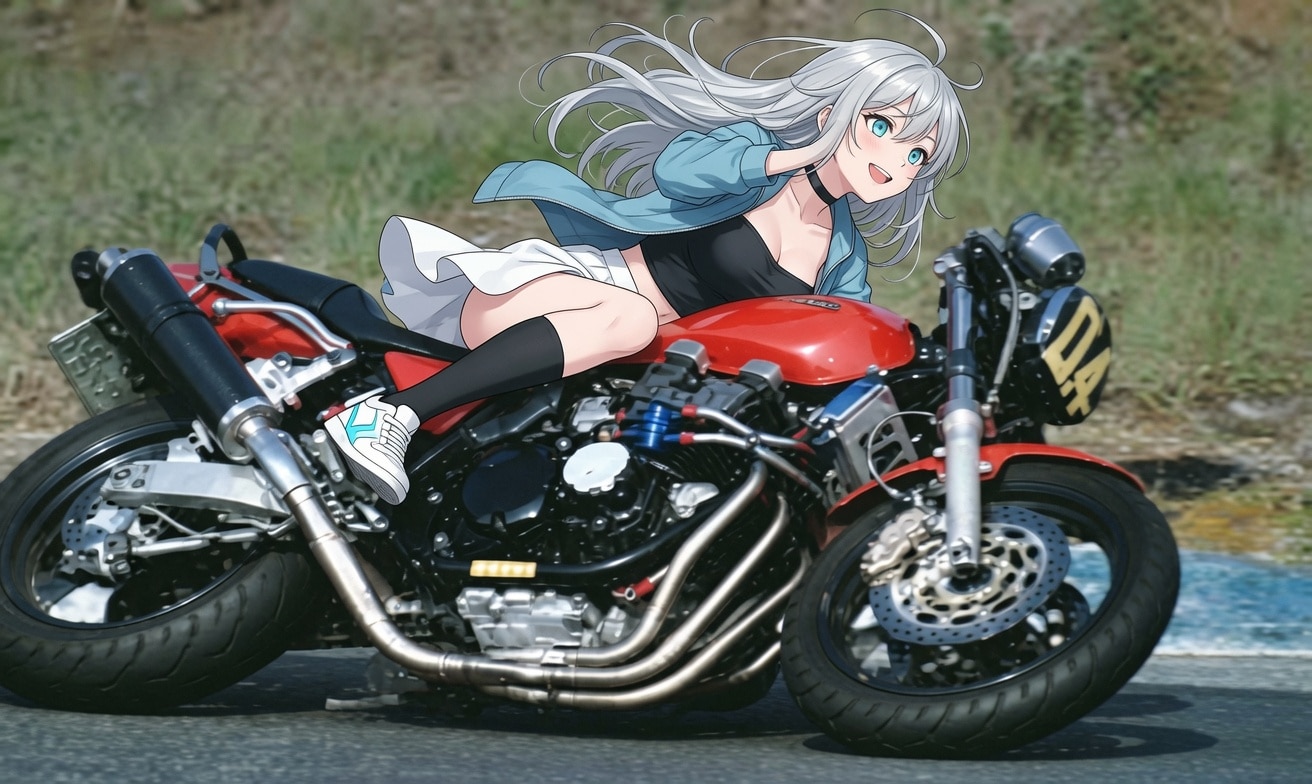 xjr400　山葉沙里