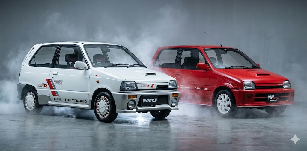 バブル時代の高性能軽自動車の雄