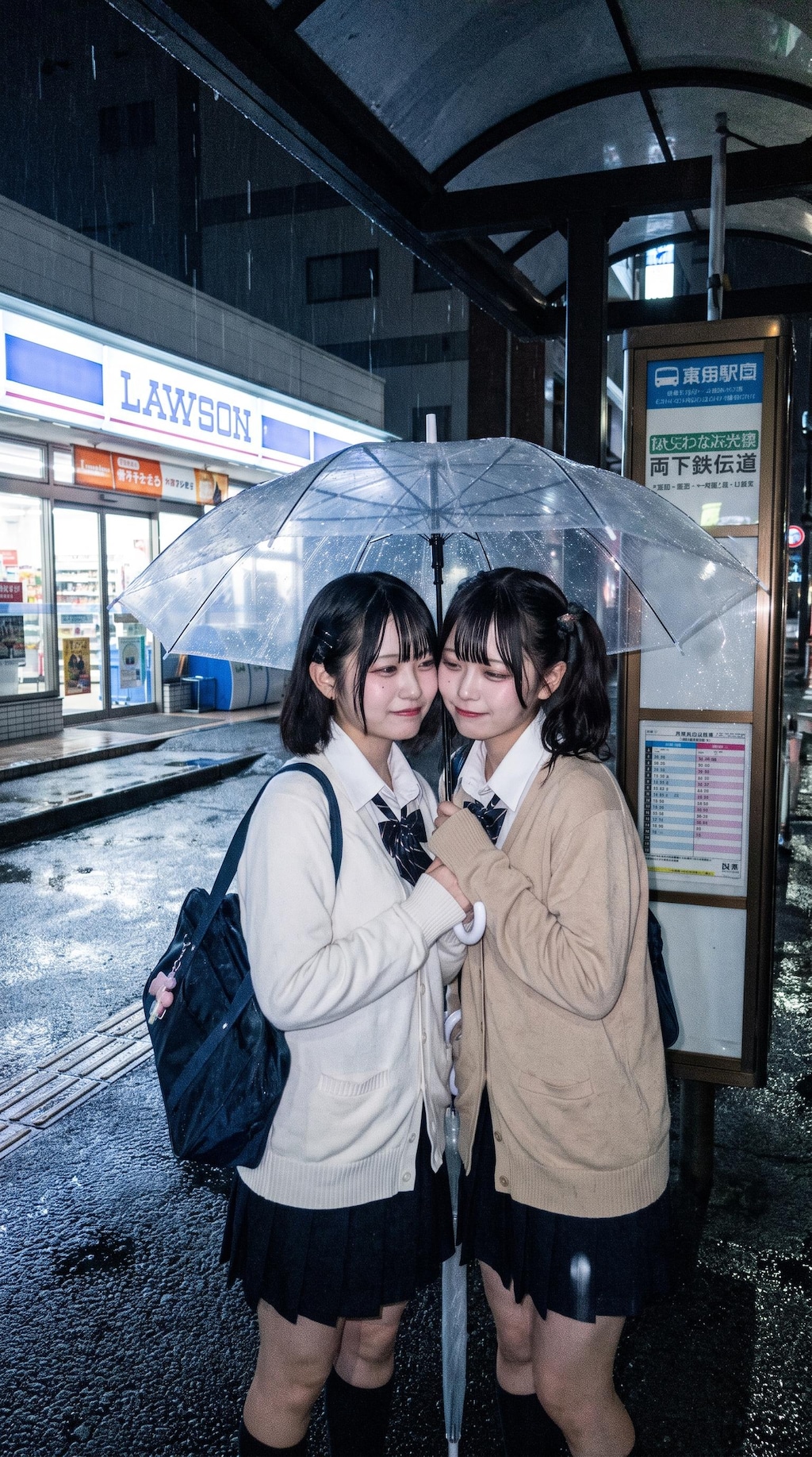 Shelter Beneath One Umbrella