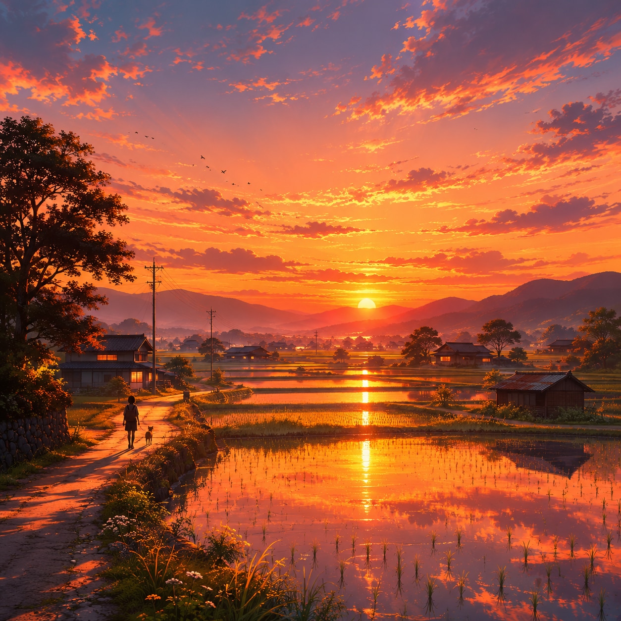 夕焼け