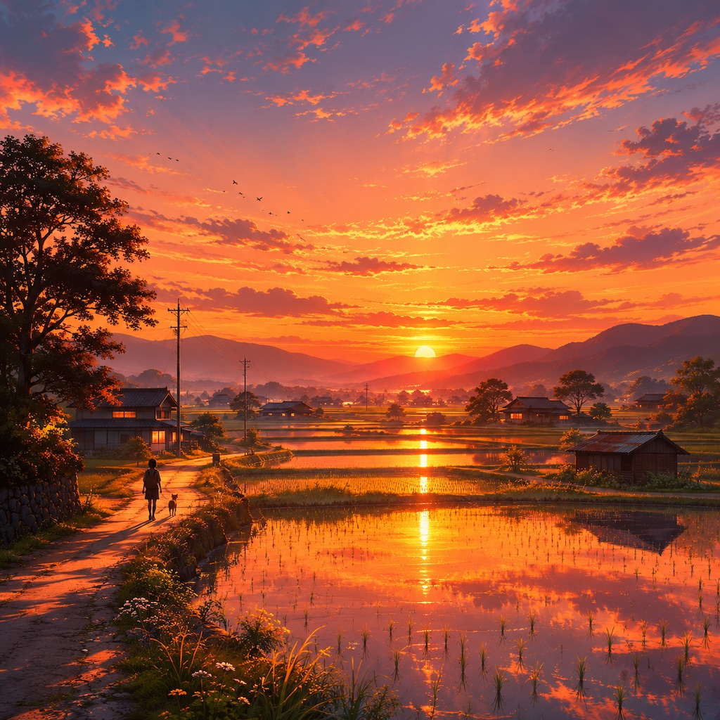 夕焼け