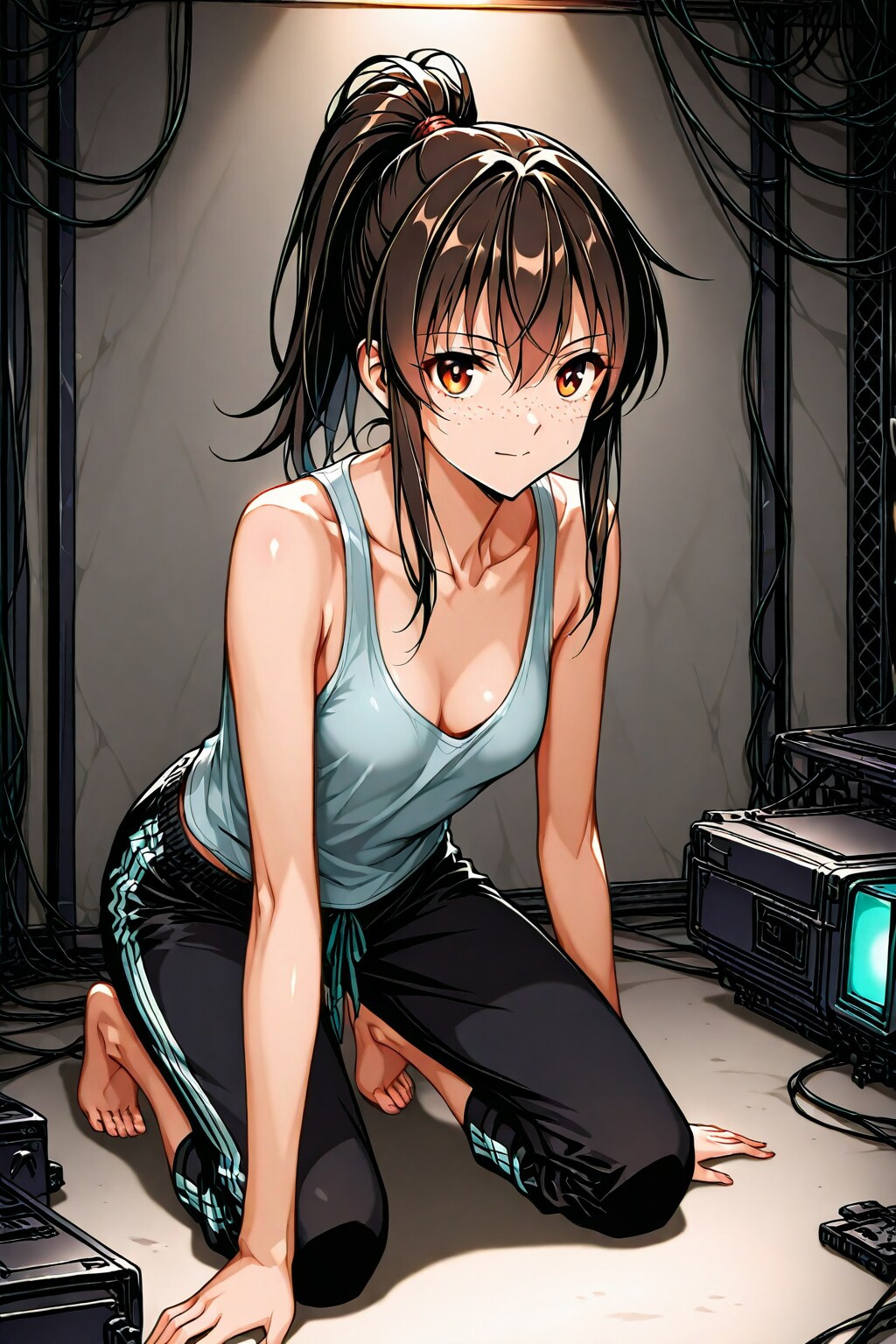 ラフな女性2