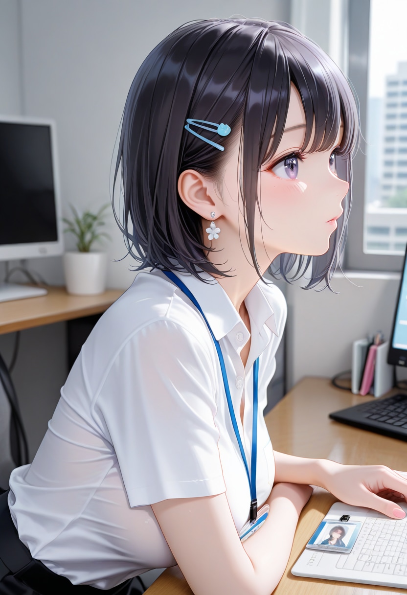 秘書課に配属された新入社員