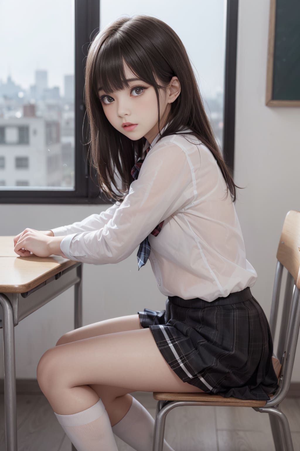 隣の席に座ったので凄く気になる