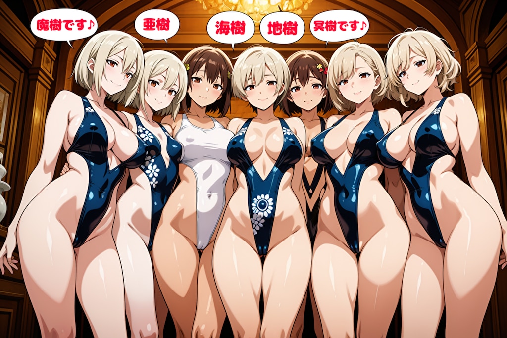 似た顔＆似た名前！年配幹部様は配下の量産型ハイレグ女戦闘員達の名前や顔を憶えるのに苦戦中💦💦