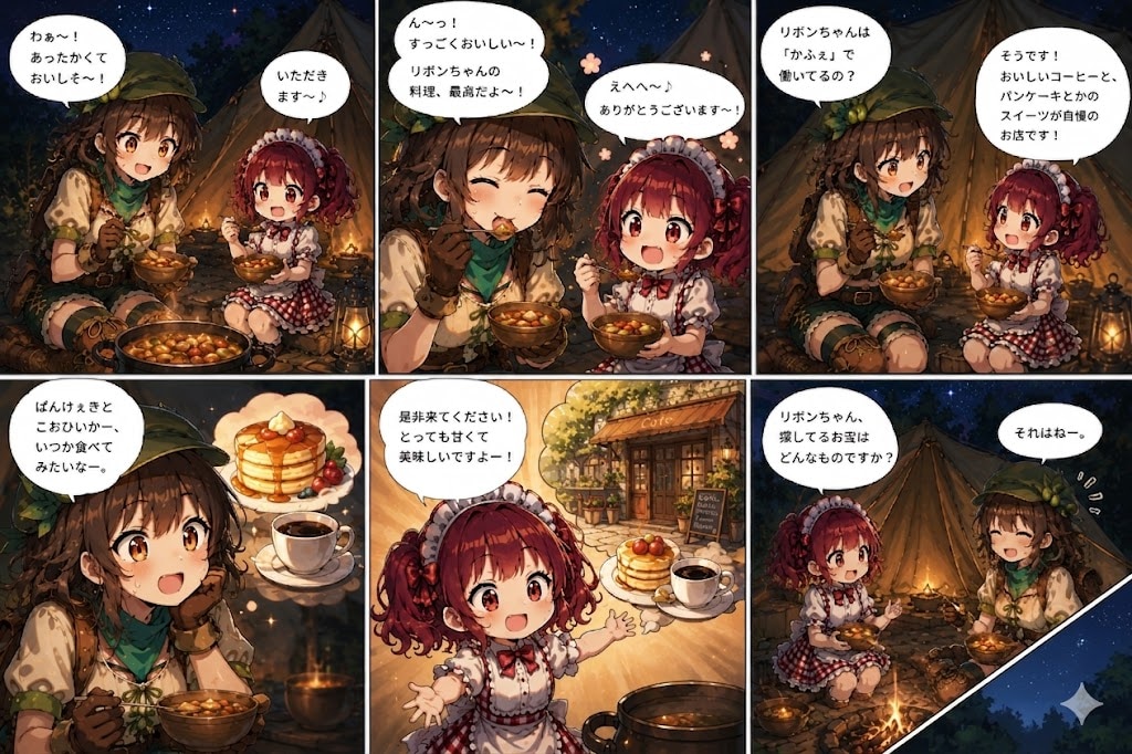 小さいリボンちゃんとシーフちゃん、その2