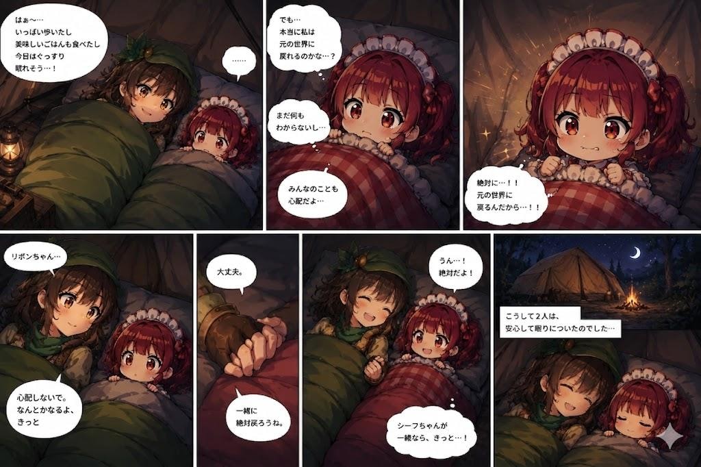小さいリボンちゃんとシーフちゃん、その2