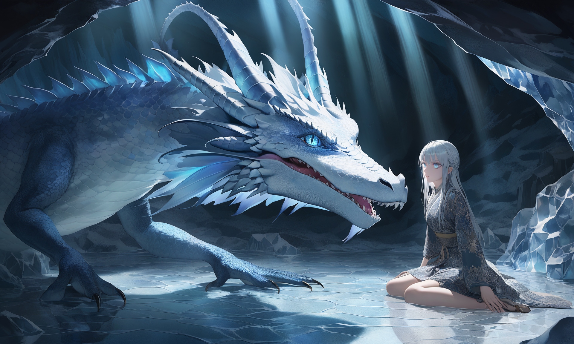 氷の支配者 | の人気AIイラスト・グラビア