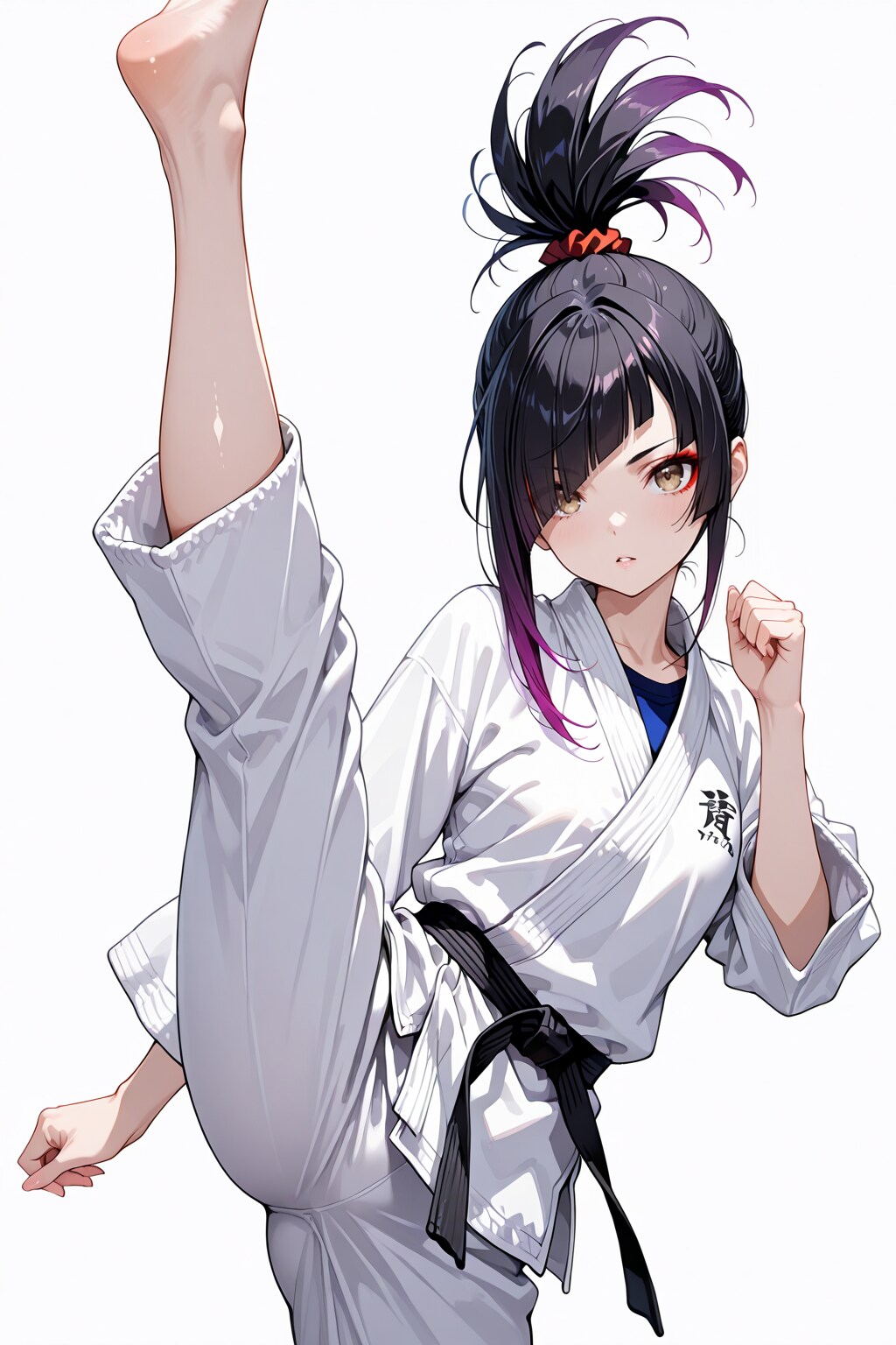 キックは得意