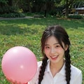 ボール遊びをする女の子 4枚目